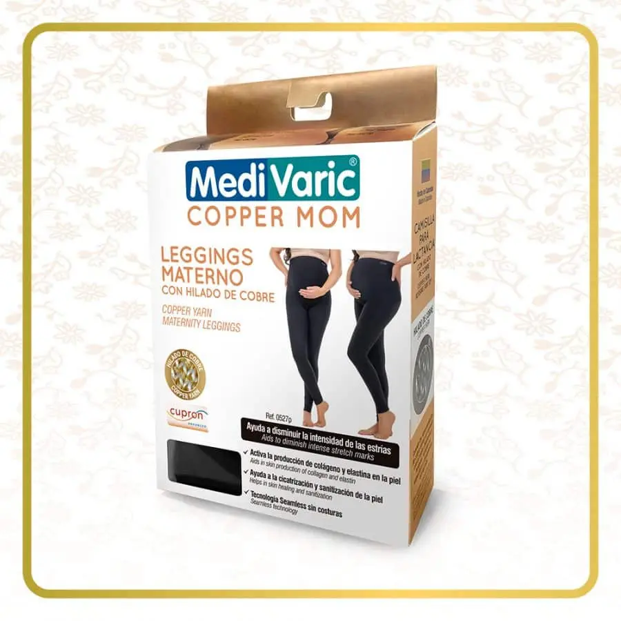 Copper Yarn Maternity Leggings