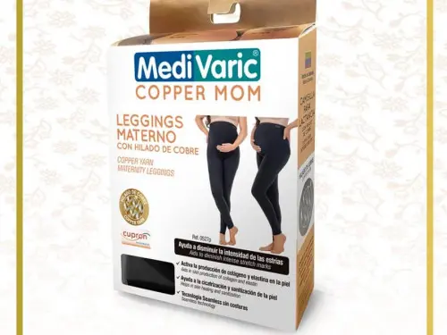 Copper Yarn Maternity Leggings