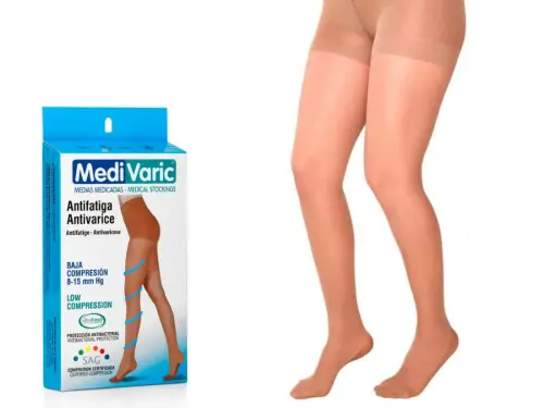 Low Compression Stockings – Closed Toe, Soft/Transparent, 8-15 mmHg