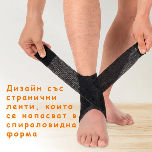Затворена наглезенка със спирални ленти и медна прежда
