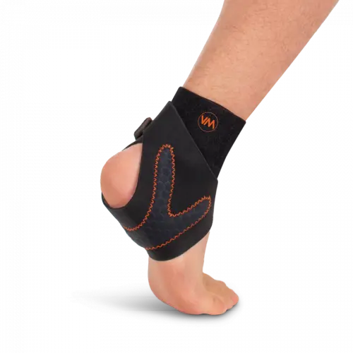 Universal Open Anklet with Copper Yarn