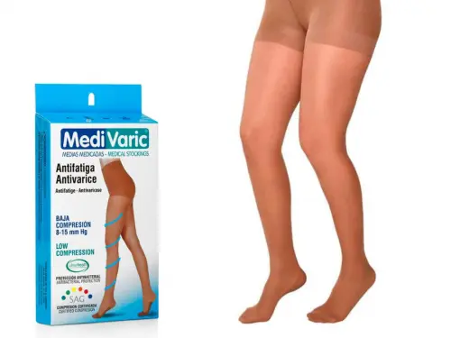 Low Compression Stockings – Closed Toe, Opaque, 8-15 mmHg