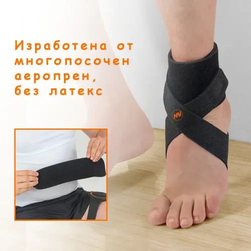 Наглезенка при плантарен фасциит с гел подложка и медна прежда