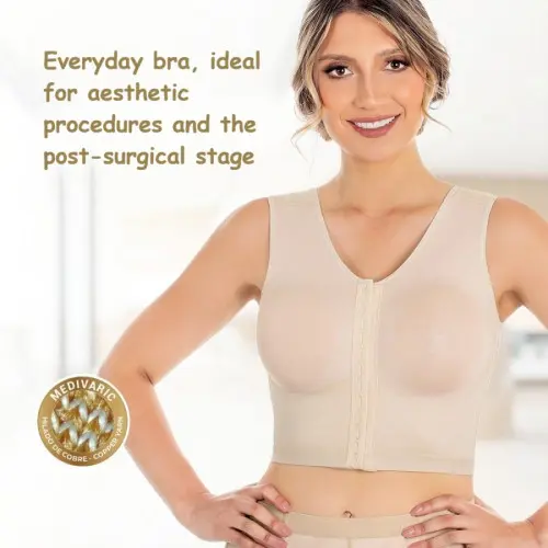 Postoperative Bra with Copper Yarn